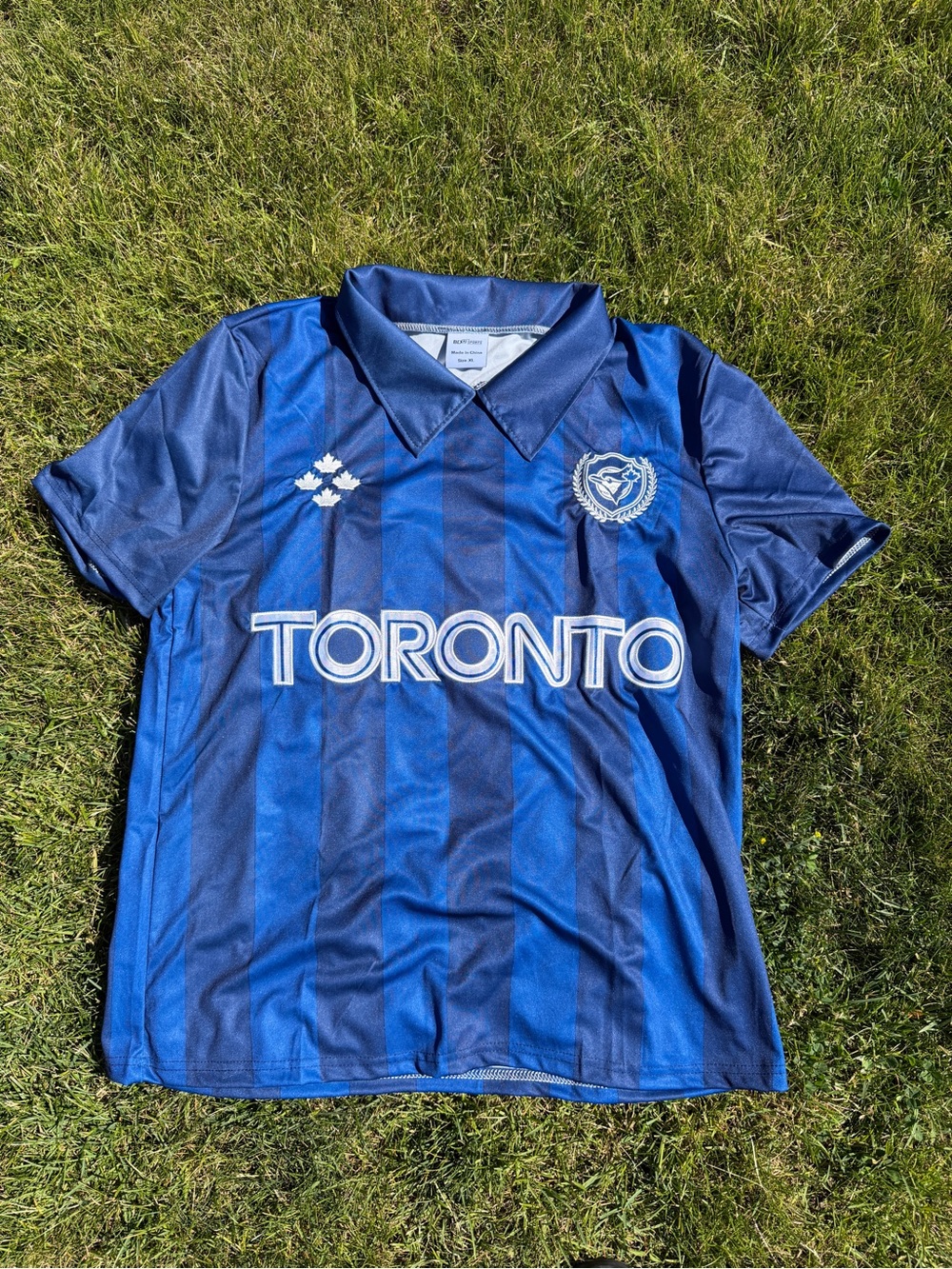 Toronto Blue Jays Andres Gimenez Soccer Promo Jersey
Fits a size Large
